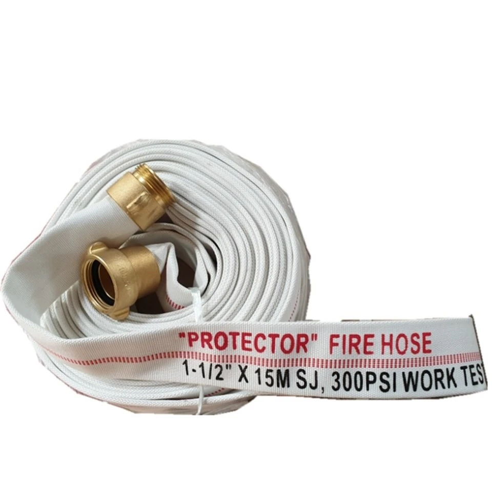 Single Jacket 1-12 Inch Water Jacket Duraflex Fire Hose factory Single Jacket 1-12 Inch Water Jacket Duraflex Fire Hose factory